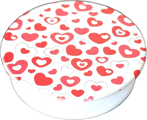 Bubble Heart Phone Grip Holder & Phone Stand for Phones and Tablets...
