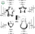 NewlineNY Cookie Molds Cutters Sets: Stainless Steel 13 Pieces Cookie Mold Biscuit Pastry Cutter Set, Man, Star, Heart, Snowman & a Cutter Blade...