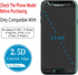 HPTech (2 Pack) Designed For Samsung Galaxy J7 2017 / J7 V / J7 Prime / J7 Sky Pro / J7 Perx Tempered Glass Screen Protector, Easy to Install, Bub...