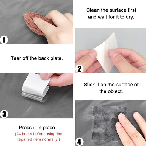 10pcs TPU Pool Patch Repair Kit Waterproof Inflatable Patch Repair for Air Mattress, Bounce House, Tent, Canvas, Canopy, Swimming Pool, Pool Float...