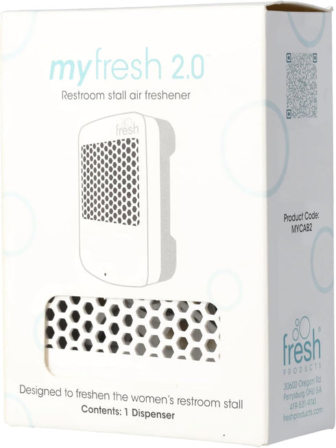 Fresh Products myfresh Dispenser 2.0 Air Freshener, Improved Design, Motion Sensor, White/Gray - 1pk...
