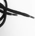 Blank Bolo Tie Parts Kit Round Slide Textured Tips Black Cord DIY Silver Tone Tone Supplies for 4 Ties...