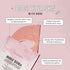 Avatara - Rose Boba Hydrogel Mask, Cooling Facial Mask, 2-Piece Glow-Enhancing & Balancing Skin Care Mask with Niacinamide & Rose Extract, 30 g...