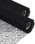 Mesh Ribbon Roll Spider Web Deco Ribbon Lace Net Jute Mesh Trim Ribbon Gauze Roll for DIY Craft Flower Packaging Door Curtain Background (Black)...