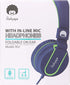 rockpapa 950 Wired Headphones for Kids Girls Boys for School Classroom with Microphone, On-Ear Foldable Corded Headphones with Jack 3.5mm for Lapt...