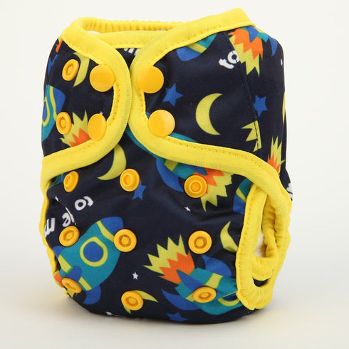 Newborn Baby Diaper Nappy Cover 8lbs-10lbs For Boys (To The Moon)...