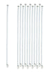 EISCO 10PK Glass Stirring Rods, 7.9" - Spade & Button Ends, 6mm Diameter - Excellent for Laboratory or Home Use - Borosilicate 3.3 Glass...