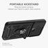 for TCL 30 XE 5G Phone Case(Not Fit TCL 30 XL), with Slide Camera Cover and 2pcs HD Screen Protector, 360° Rotation Ring Kickstand [Military Grade...