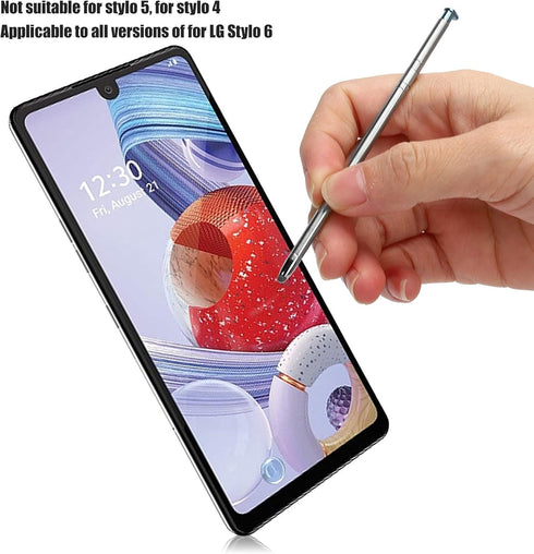 Stylus Pen, Metal Capacitive Touch Screen Digital Drawing Pen, Replacement for LG Stylo 6 Stylus 6 Q730TM Q730AM Q730VS Q730MS Q730PS Q730CS Q730M...