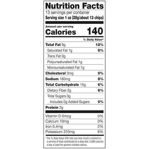 Kettle Brand Potato Chips Sea Salt & Vinegar Kettle Chips, 13 Oz...