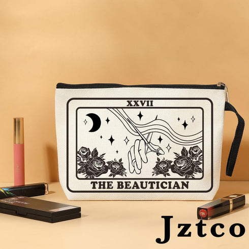 Hairdresser Gifts Beauty Gifts Makeup Bag Skincare Bag Christmas Birthday Gifts for Her Women Beautician Hair Stylist Artists Bestie Therapist Fri...