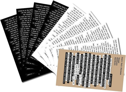 507 Pcs Vintage Scrapbook Stickers for Journaling Junk Journal Supplies,Dwpetzo People Prase Quote Stickers Pack for Scrapbooking Planners Bujo DI...
