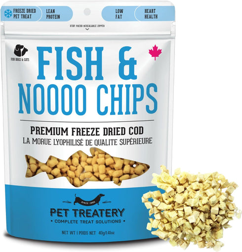 Wild Cod for Dogs & Cats (1.41 oz, Pack of 1) - Freeze Dried Single Ingredient Dog Treats - Natural Dog Treats, Grain Free...