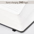 Forvencer 240 Pages Lined Journal Notebook, Medium 5.4'' X 8.3'', Superior Vegan Leather Journal with 100GSM Paper, College Ruled Notebooks for Wo...