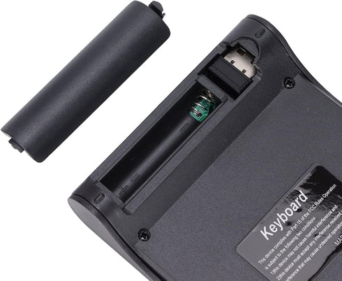 SUNGOOYUE Number Pad, Plug and Play 2.4GHz Wireless Technology 1200 DPI Sensitive Number Pad Mouse Combo for Home Office (Black)...