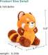 Red Panda Stuffed Animal Panda Plushie Red Panda Plush Toy Gift for Kids Girlfriend Birthday 9" Panda Plush...