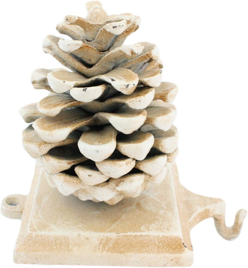 HomArt Stocking Holder Pinecone - Cast Iron...