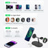 Magnetic Wireless Charging Station, 3 in 1 Wireless Charger for Phone 15W Charger Holder Support for Phone 15 14 13 12 Pro Max, Watch 9/8/7/6/SE/5...