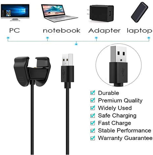 FitTurn Charger Compatible with Oppo Band Activity and Fitness Tracker Smartwatch,Replacement 3.3ft USB Charger Adapter Charge Cord Dock Charging ...