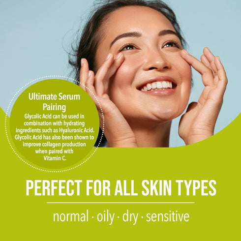 Masque Bar My Ingredients Glycolic Acid (AHA) Toner - Helps Exfoliate The Skin - Reveals Soft Even-toned Skin...