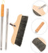 Outdoor Broom for Floor Cleaning: 35 Inch House Brooms for Sweeping Indoor Soft Bristle Broom Household Angle Brooms for Garage Patio Home Kitchen...
