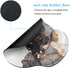 WAVEYU Gray Gold Black Marble Mouse Pad, Cool Mouse Mat for Men Women Non-Slip Rubber Base Mousepad for Desk Laptop Gaming Working Computers Easy ...