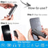 3 in 1Fingerprint Proof Screen Cleaner Tool, Touchscreen Electronic Screen Cleaner, All in One Cleaning Kit with Microfiber and Soft Fiber Flannel...
