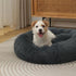 Cat Beds for Indoor Cats Plush Fluffy Round Donut Cat and Dog Cushion Bed for Small Medium Dogs and Cats Kittens Puppy Calming Dog Cat Bed for 3KG...