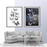 Butterfly Wall Stickers Decal, 36 PCS 3D Black and White Butterfly Stickers with Adhesive,Qyeaber Crystal Butterflies, Removable Art Mural for Bab...