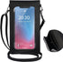 Small Phone Purse Crossbody Wallet, iPhone Crossbody Bag with Shoulder Strap,Waterproof Phone Wallet Case with Touch Screen Window up to 6.7 inch ...