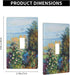 Summer Landscape 1 Gang Light Switch Cover Single Toggle Wall Plate Outlet Cover Decorative Faceplate Electrical Switchplate Home Decor 4.5" X 2.7...