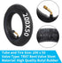 200x50 Tire & Inner Tube Set with TR87 Bent Valve Stem for Electric Scooter Tire Tube Fit for Razor E100 E150 E200 Scooter Replacement Tire Compat...