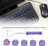 Heayzoki 5Pcs XDA Keycaps,XDA Mechanical Keyboard Keycaps with Color Plating Beautiful Textures Decorative,Special Touch Metal XDA Keycaps()...