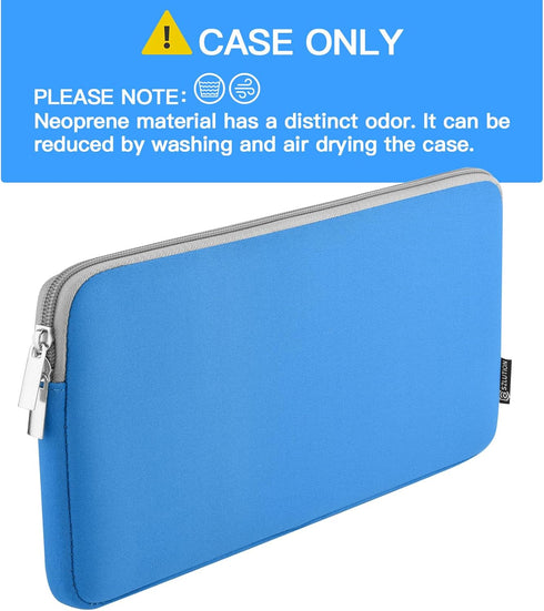 Neoprene Keyboard Sleeve Case for Apple MC184LL/B Wireless Bluetooth Keyboard, Protective Keyboard Case with Zipper for Small Wireless Keyboard, B...