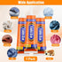 3Pcs Fabric Glue Permanent, 60 ML Washable Clear Clothing Glue, Super Fabric Glue for Rhinestones, Patches, Clothes, Denim, Leather, Polyester, Fa...