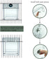 PINVNBY Bird Bath Box,Parrot No-Leakage Bathtub for Cage Hanging Tube Shower Box Cage Accessory with Water Injector and Balls Toys for Small Pet B...