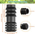 1/2 inch Drip Irrigation Fittings, 15 Pcs Barbed End Plug Connectors for 1/2" Irrigation Tubing (0.52"ID -0.64" OD), Goof Plug End Caps Plastic Pl...