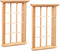 2pcs Mini Furniture Doll House Miniature Window Frame Model Decoration Windows Dollhouse Furniture...