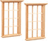 2pcs Mini Furniture Doll House Miniature Window Frame Model Decoration Windows Dollhouse Furniture...