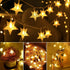 Star String Lights 10Ft 20 LED Fairy Lights Battery Operated Waterproof Indoor Outdoor Twinkle Christmas Lights for Bedroom Party Wedding Xmas Tre...