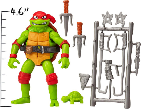 Teenage Mutant Ninja Turtles: Mutant Mayhem 4.6” Raphael Basic Action Figure by Playmates Toys...