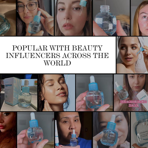 ZealSea 2% Pure Hyaluronic Acid Serum for Face with Vitamin B5 Hydrating Serum to Smooth Skin Deep Moisturizing Face Serum for Women Anti-Aging Fa...