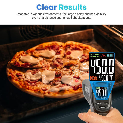 Etekcity Infrared Thermometer Laser Temperature Gun -58°F 1130°F, Digital Laser IR Temp Heat Gun for Pool, Fridge, Engine, HVAC, Kitchen Cooking A...