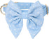 Adjustable Pet Bow Tie and Dog Collar for Lady Small Medium Large Dogs, Puppy Collar with Bowtie, Cute Lady Bow and Dog Collars - Comfort Soft Cot...