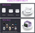 UCOMX Nano Mini Magnetic 2 in 1 Wireless Charger,Traveler Wireless Folding Charging Station,Compatible for iPhone 12/13/14/15 Pro Max,AirPods Pro,...