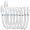 AICase Magnetic Charging Cable,(3FT+6.5FT) Super Organized Charging Magnetic Absorption Nano Data Cable for Phone 14/13/12/11/XS/XS Max/XR/X/8/8 P...