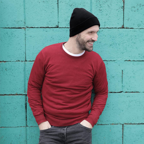 Rosoz Beanie Hats for Men, Slouchy Beanies for Men Knitted Caps for Women Soft Warm Unisex Cuffed Beanie...