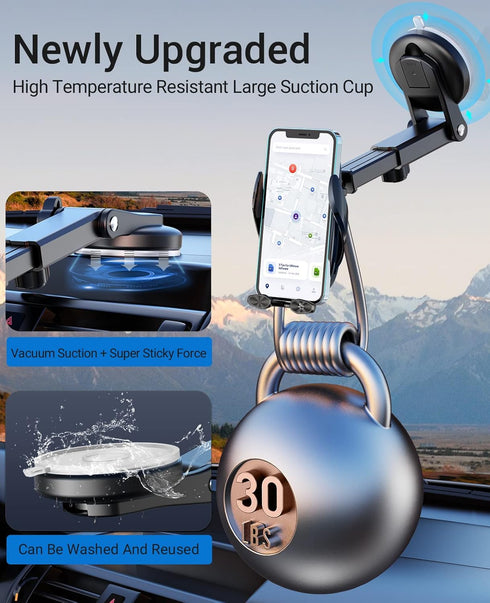 Wireless Car Charger, 15W Fast Wireless Charger for car Auto-Clamping, fit for iPhone 15 14 13 12 11 Pro Max Xs, Samsung Galaxy S23 Ultra S22 S21 ...