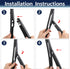 X AUTOHAUX Rear Windshield Wiper Blade Arm Set for Lexus RX 03-08 for Mazda CX-7 CX-9 6 Estate...