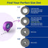 Glue Dots .375" Poster Dot Disposable Dispenser - 200 Clear Dots...